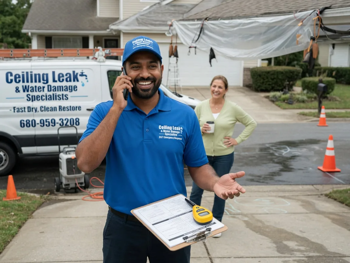 Ceiling Leak Cleanup Falls Mills, VA FAQs